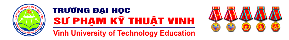 Banner Trường Đại học Sư phạm Kỹ thuật Vinh